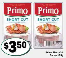 Friendly Grocer Primo Short Cut Bacon offer