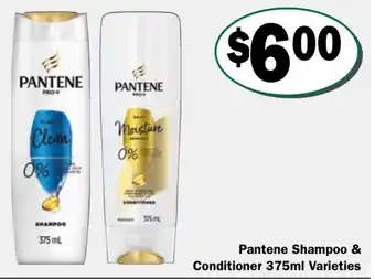 Friendly Grocer Pantene Shampoo & Conditioner Varieties offer