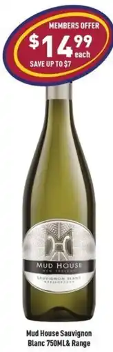 Liquor Legends Mud House Sauvignon Blanc & Range offer