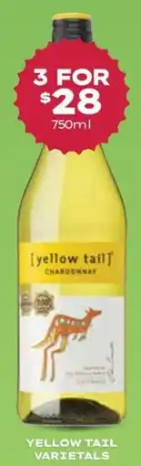 Thirsty Camel Yellow tail varietals offer