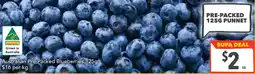 Supa Valu Australian Pre-Packed Blueberries offer