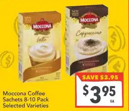 Supa Valu Moccona Coffee SachetsSelected Varieties offer