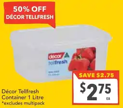 Supa Valu Décor Tellfresh Container offer