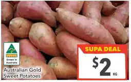 Supa Valu Australian Gold Sweet Potatoes offer