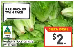 Supa Valu Australian Cos Lettuce offer