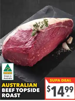 Supa Valu Australian beef topside porterhouse offer