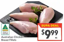 Supa Valu Australian Chicken Breast Fillets offer