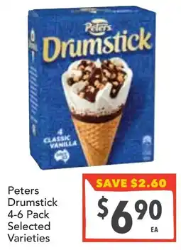 Supa Valu Peters drumstick selected varieties offer
