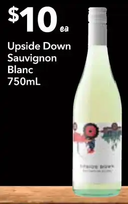 Supa Valu Upside down sauvignon blanc offer