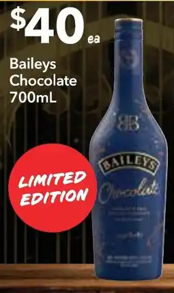 Supa Valu Baileys chocolate offer