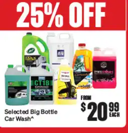 SuperCheap Auto Selected Big Bottle Car Wash offer