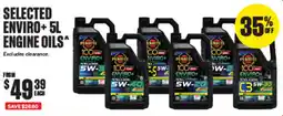 SuperCheap Auto Selected enviro+engine oils offer