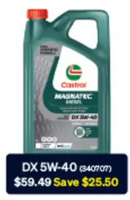SuperCheap Auto Selected castrol magnatec diesel engine oils offer
