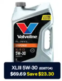 SuperCheap Auto Selected valvoline synpower engine oils offer