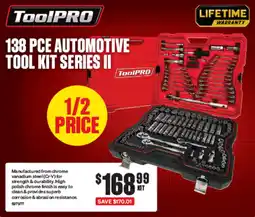 SuperCheap Auto 138 pce automotive tool kit series ii offer
