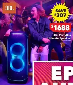 Harvey Norman Jbl partybox ultimate speaker offer