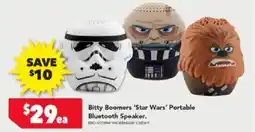 Harvey Norman Bitty boomers 'star wars' portable bluetooth speaker offer