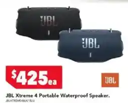 Harvey Norman Jbl xtreme 4 portable waterproof speaker offer