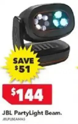 Harvey Norman JBL PartyLight Beam offer