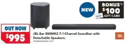 Harvey Norman Jbl bar 800mk2 7.1-channel soundbar with detachable speakers offer