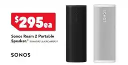 Harvey Norman Sonos roam 2 portable speaker offer