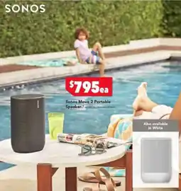 Harvey Norman Sonos move 2 portable speaker offer