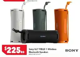 Harvey Norman Sony ult field 1 wireless bluetooth speaker offer