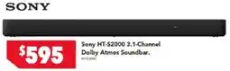 Harvey Norman Sony ht-s2000 3.1-channel dolby atmos soundbar offer