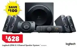 Harvey Norman Logitech z906 5.1-channel speaker system offer