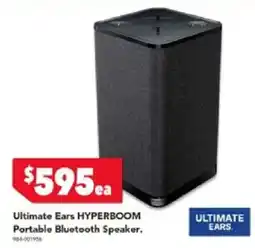Harvey Norman Ultimate ears hyperboom portable bluetooth speaker offer