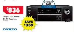 Harvey Norman Onkyo 7.2-channel 8k av receiver offer