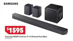 Harvey Norman Samsung q930f q series 9.1.4-channel soundbar offer