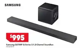 Harvey Norman Samsung qs700f q series 3.1.2-channel soundbar offer