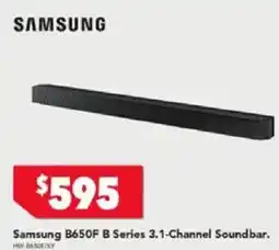 Harvey Norman Samsung b650f b series 3.1-channel soundbar offer