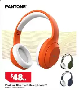 Harvey Norman Pantone bluetooth headphones offer