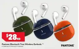 Harvey Norman Pantone bluetooth true wireless earbuds offer
