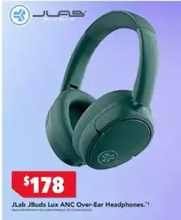 Harvey Norman Jlab jbuds lux anc over-ear headphones offer