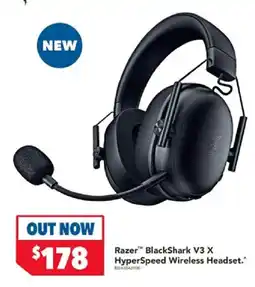 Harvey Norman Razer blackshark v3 x hyperspeed wireless headset offer