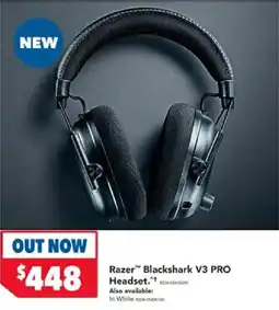 Harvey Norman Razer™ blackshark v3 pro headset offer