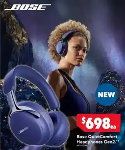 Harvey Norman Bose QuietComfort Headphones Gen2 offer