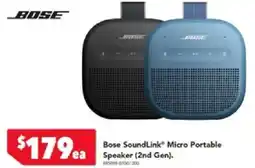 Harvey Norman Bose SoundLink Micro Portable Speaker (2nd Gen) offer