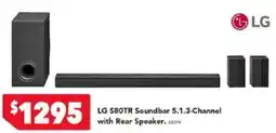 Harvey Norman LG S80TR Soundbar 5.1.3-Channel with Rear Speaker offer