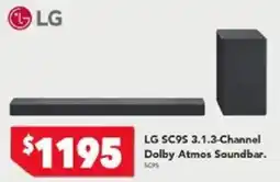 Harvey Norman LG SC9S 3.1.3-Channel Dolby Atmos Soundbar offer