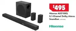 Harvey Norman Hisense AX5100Q 5.1-Channel Dolby Atmos Soundbar offer