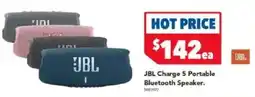 Harvey Norman JBL Charge 5 Portable Bluetooth Speaker offer