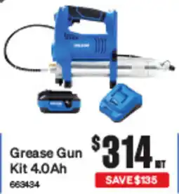 SuperCheap Auto Grease Gun Kit 4.0Ah offer