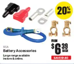 SuperCheap Auto SCA Battery Accessories offer