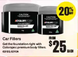 SuperCheap Auto Car Fillers offer