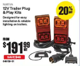 SuperCheap Auto NARVA 12V Trailer Plug & Play Kits offer