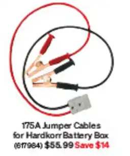 SuperCheap Auto 175A Jumper Cables for Hardkor Battery Box offer